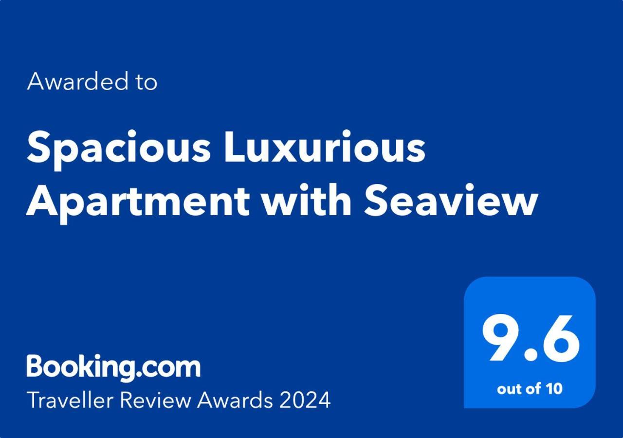 Spacious Luxurious Apartment With Seaview Mellieha Bagian luar foto