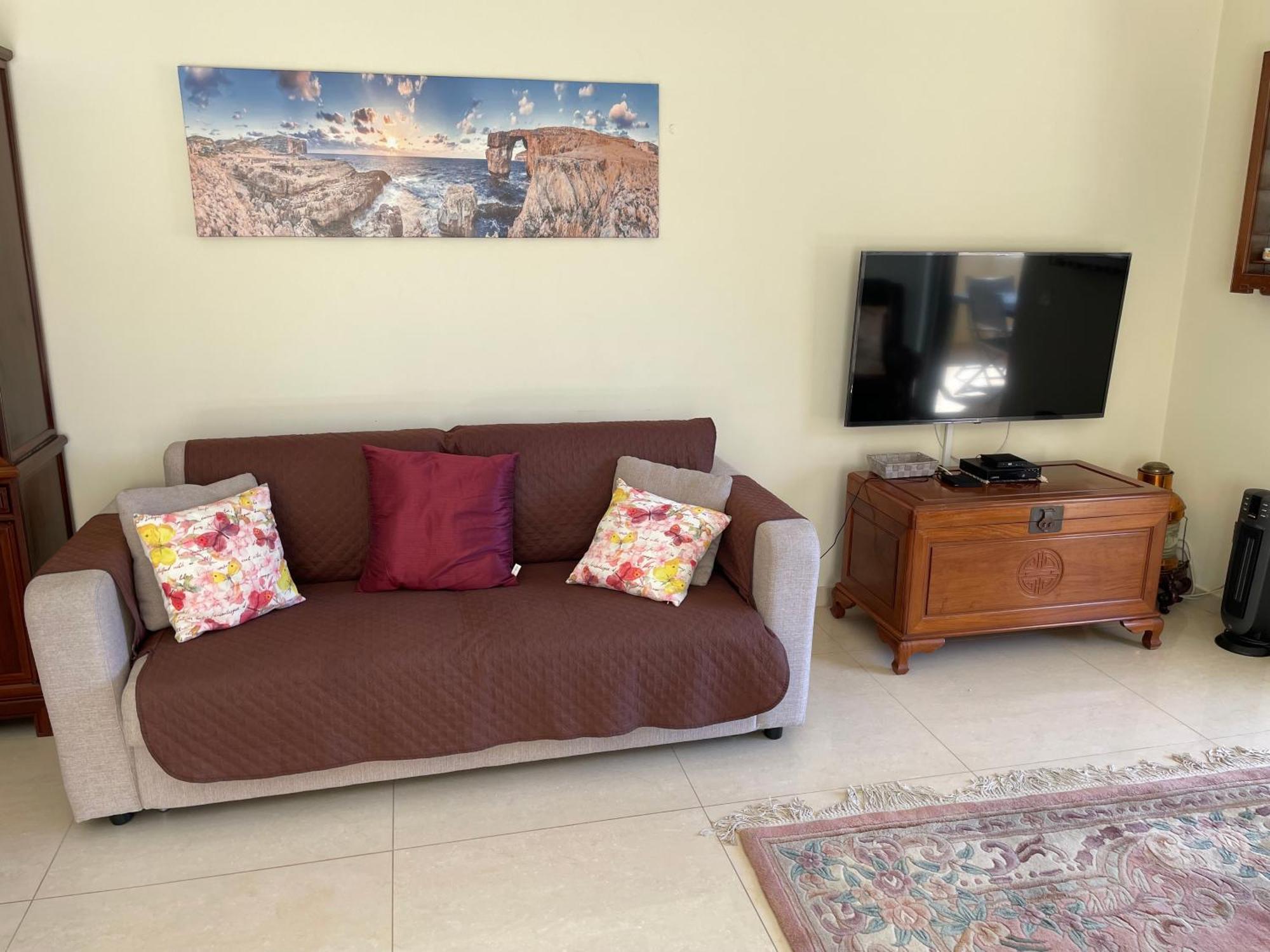 Spacious Luxurious Apartment With Seaview Mellieha Ruang foto